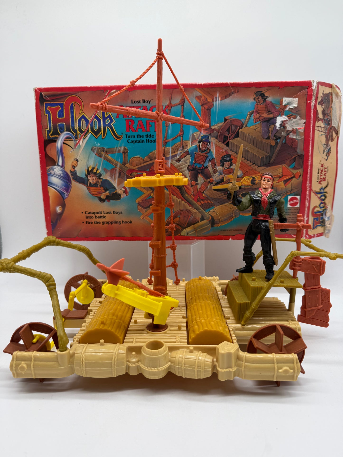 Hook Lost Boy Attack Raft 1991 Mattel