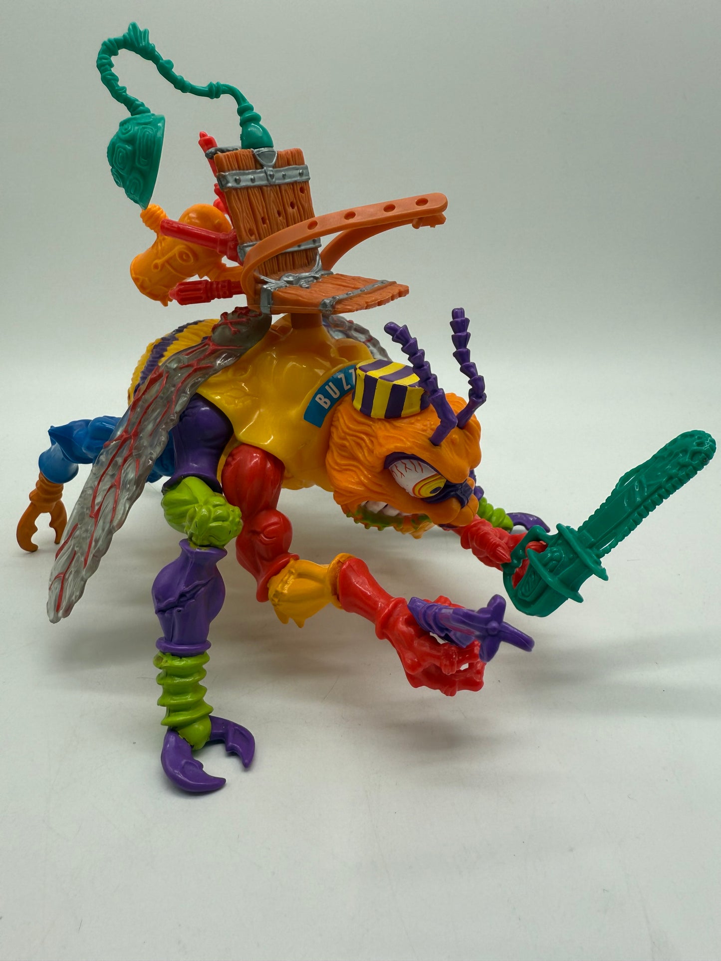 TMNT Vintage Buzzoff Killer Bee 1990 Playmates
