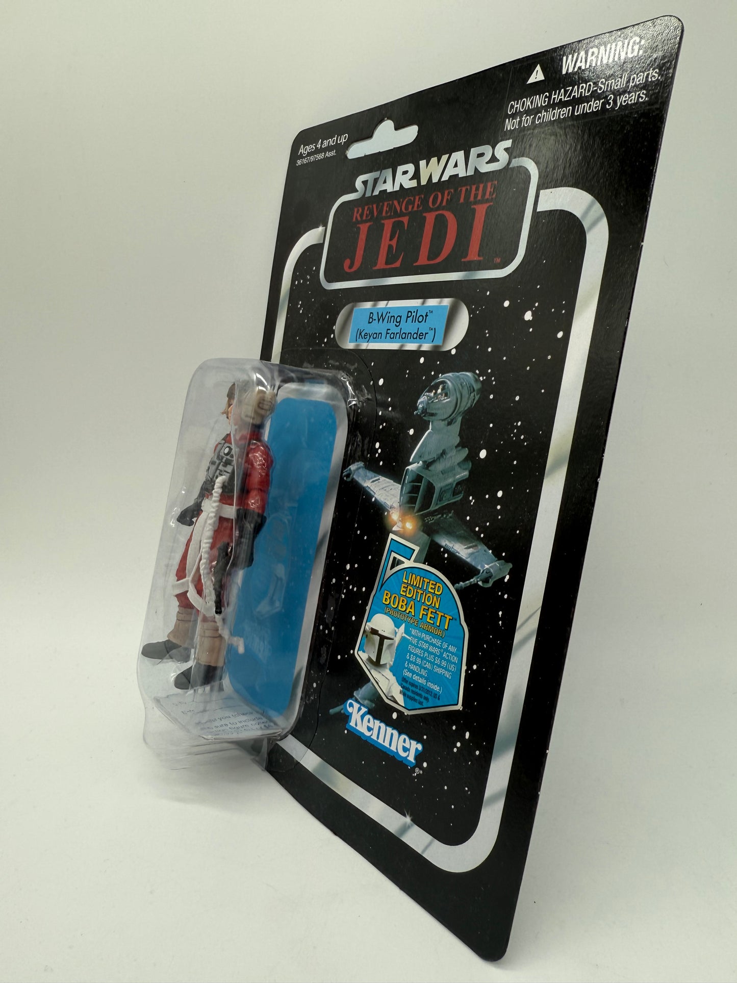 Hasbro 2011 Star Wars The Vintage Collection Revenge of the Jedi B-Wing Pilot (Keyan Farlander)