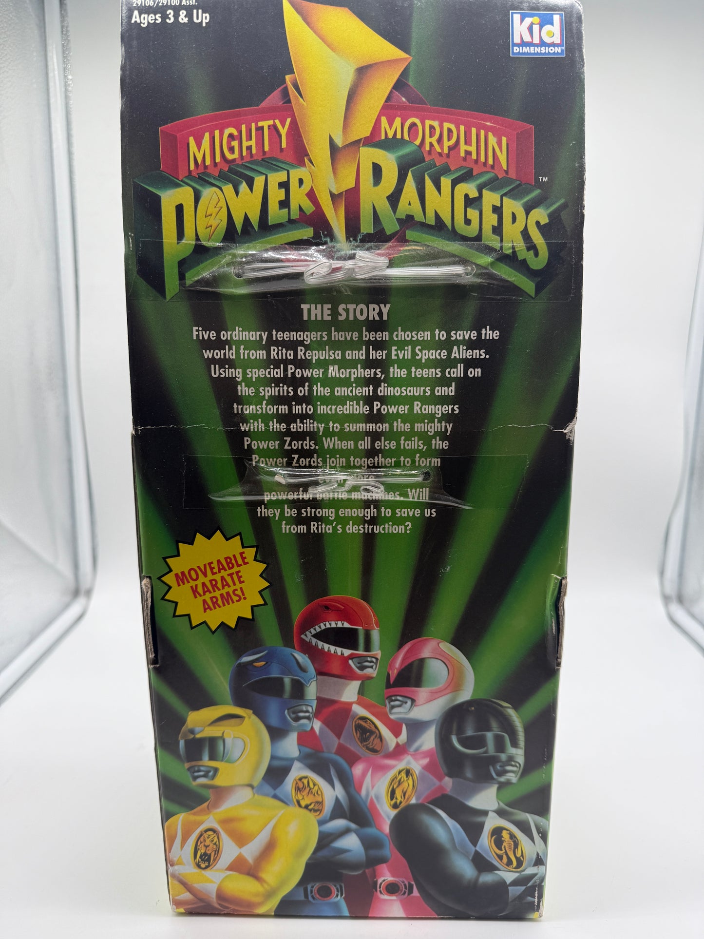 Power Rangers Tommy Green Ranger 1994 Saban Entertainment