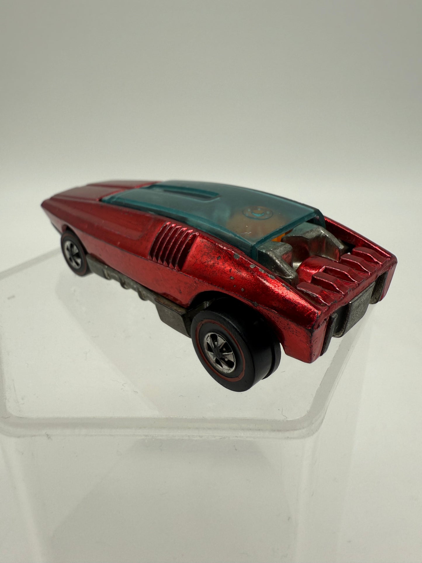 Hot Wheels Vintage 1969 Redline Whip Creamer Red Loose