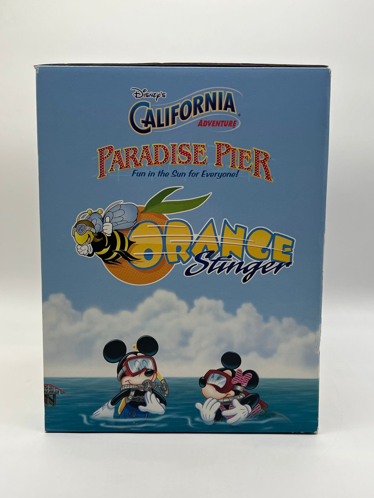 Disney California Adventure 2001 Paradise Pier “Orange Stinger” Ride Playset