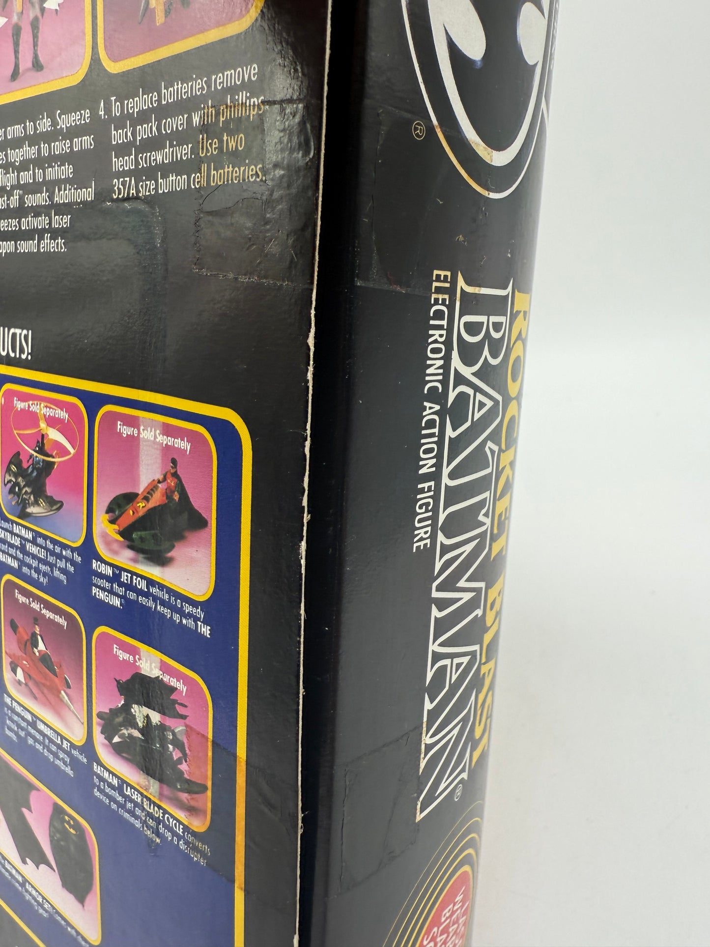 Kenner 1991 Batman Returnes Rocket Blast Batman