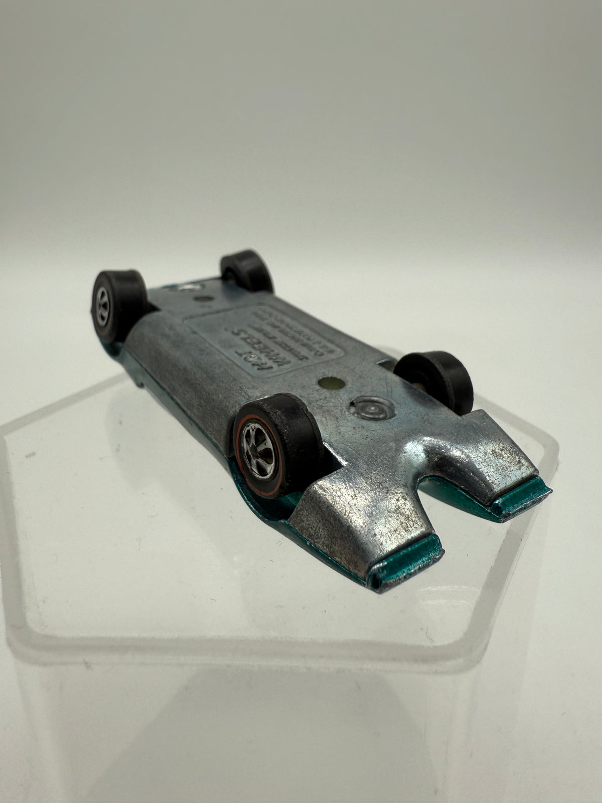 Hot Wheels Vintage 1969 Redline Splittin Image Aqua Green Mattel, photo 10 of 14