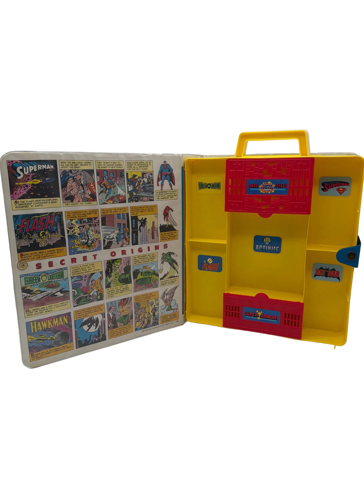 Kenner 1984 Super Powers Collection DC Action Figure Case