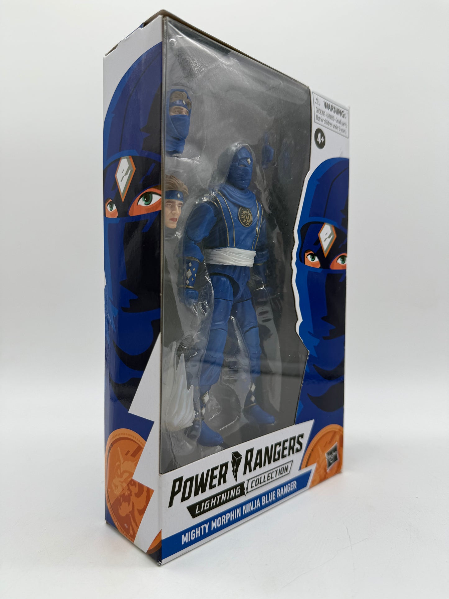 Power Rangers Lightning Mighty Morphin Ninja Blue Ranger 2021 Hasbro