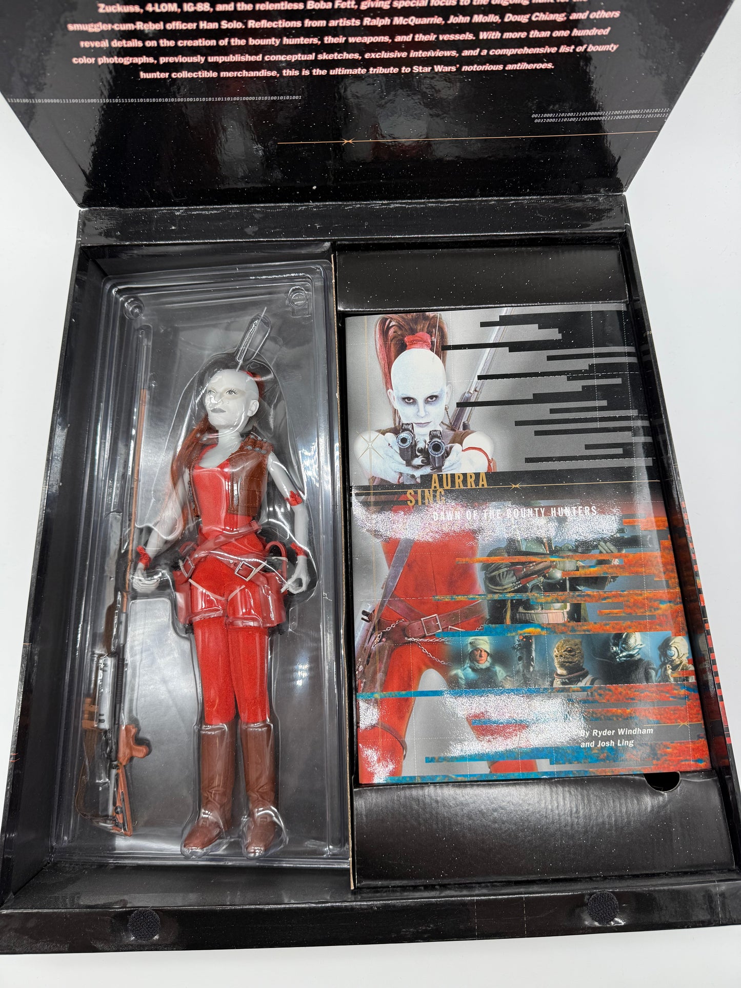Hasbro 2000 Star Wars Masterpiece Edition Aurra Sing Dawn of the Bounty Hunters