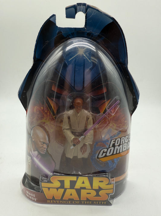 Star Wars Revenge of The Sith Mace Windu 2005 Hasbro
