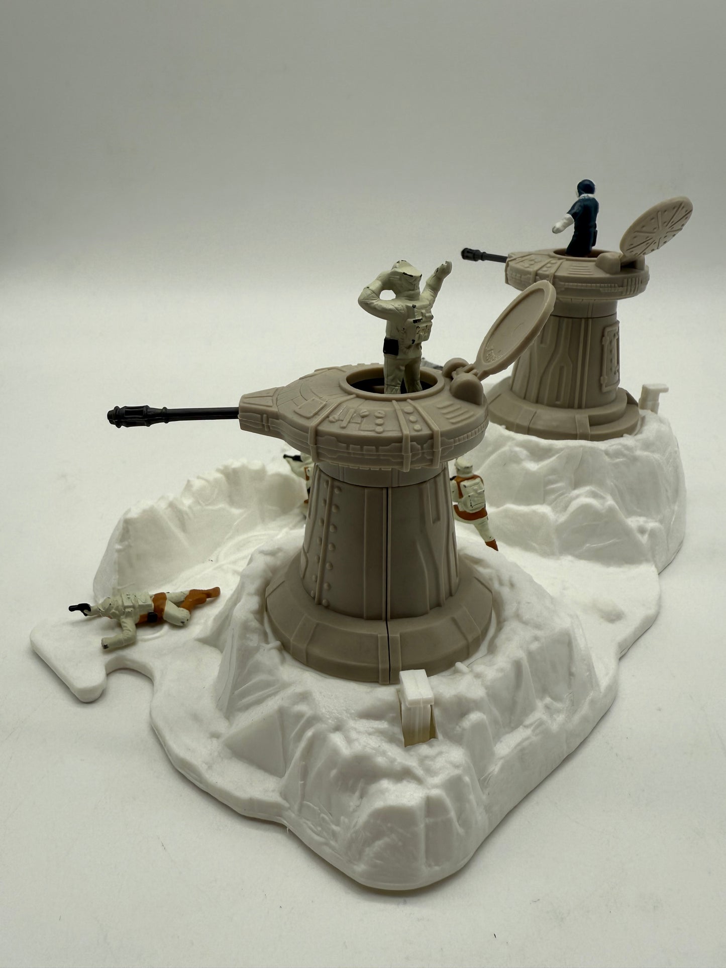 Star Wars Micro Hoth Turret Defense Play Set 1982 Mattel
