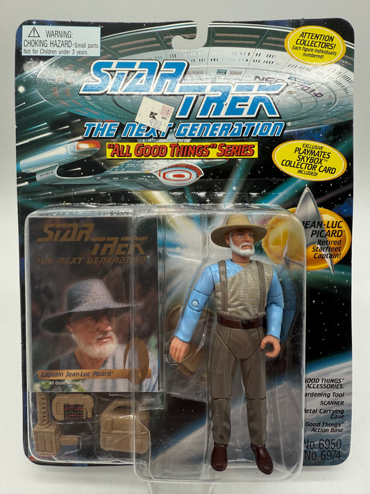 Playmates 1995 Star Trek Next Generation Captain Jean-Luc Picard Retired Starfleet Captain