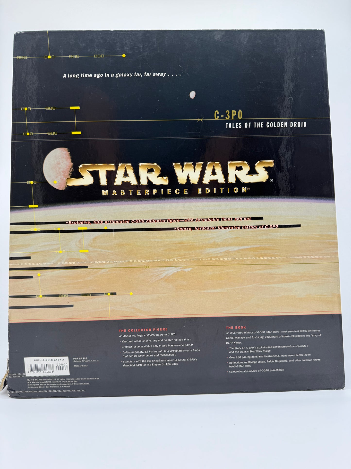 Hasbro 1999 Star Wars Masterpiece Edition C-3P0 Tales of The Golden