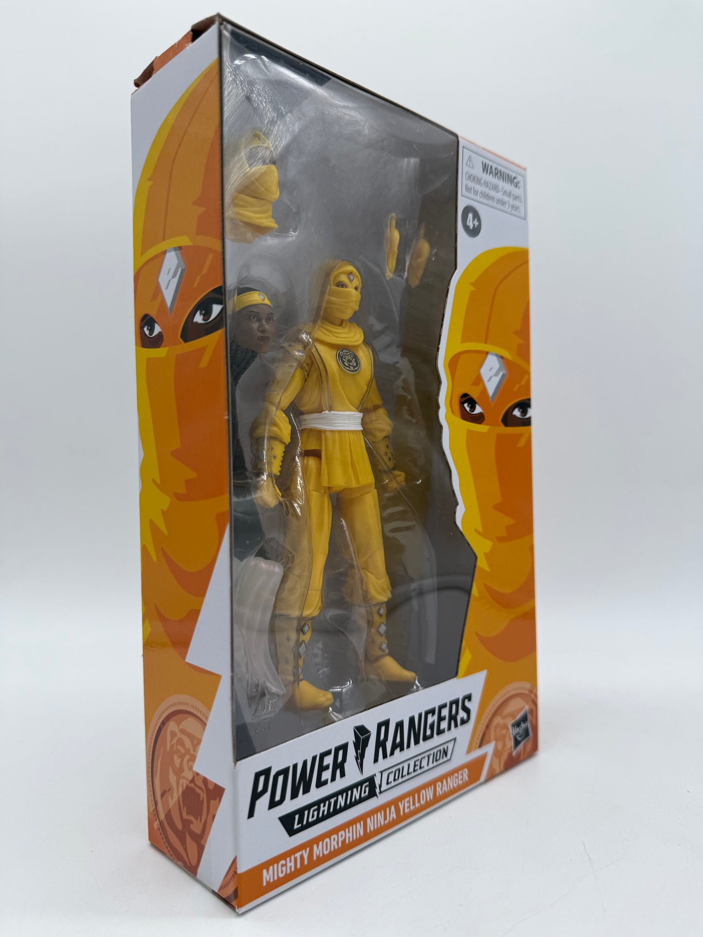 Power Rangers Lightning Mighty Morphin Ninja Yellow Ranger 2021 Hasbro
