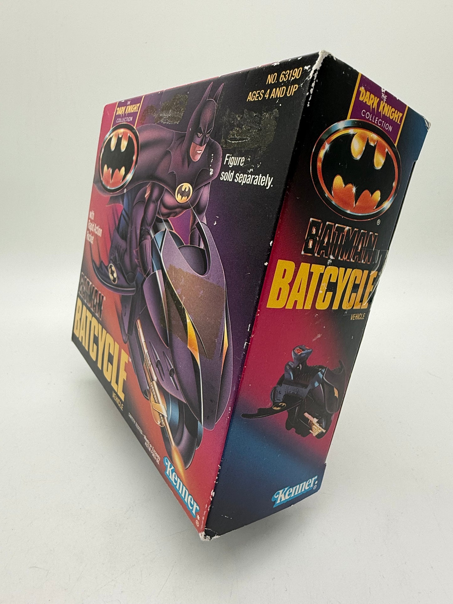 Kenner 1990 The Dark Knight Collection Batman Batcycle