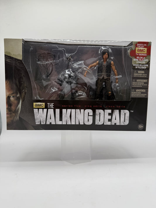 The Walking Dead Daryl Dixon with Chopper 2014 McFarlane