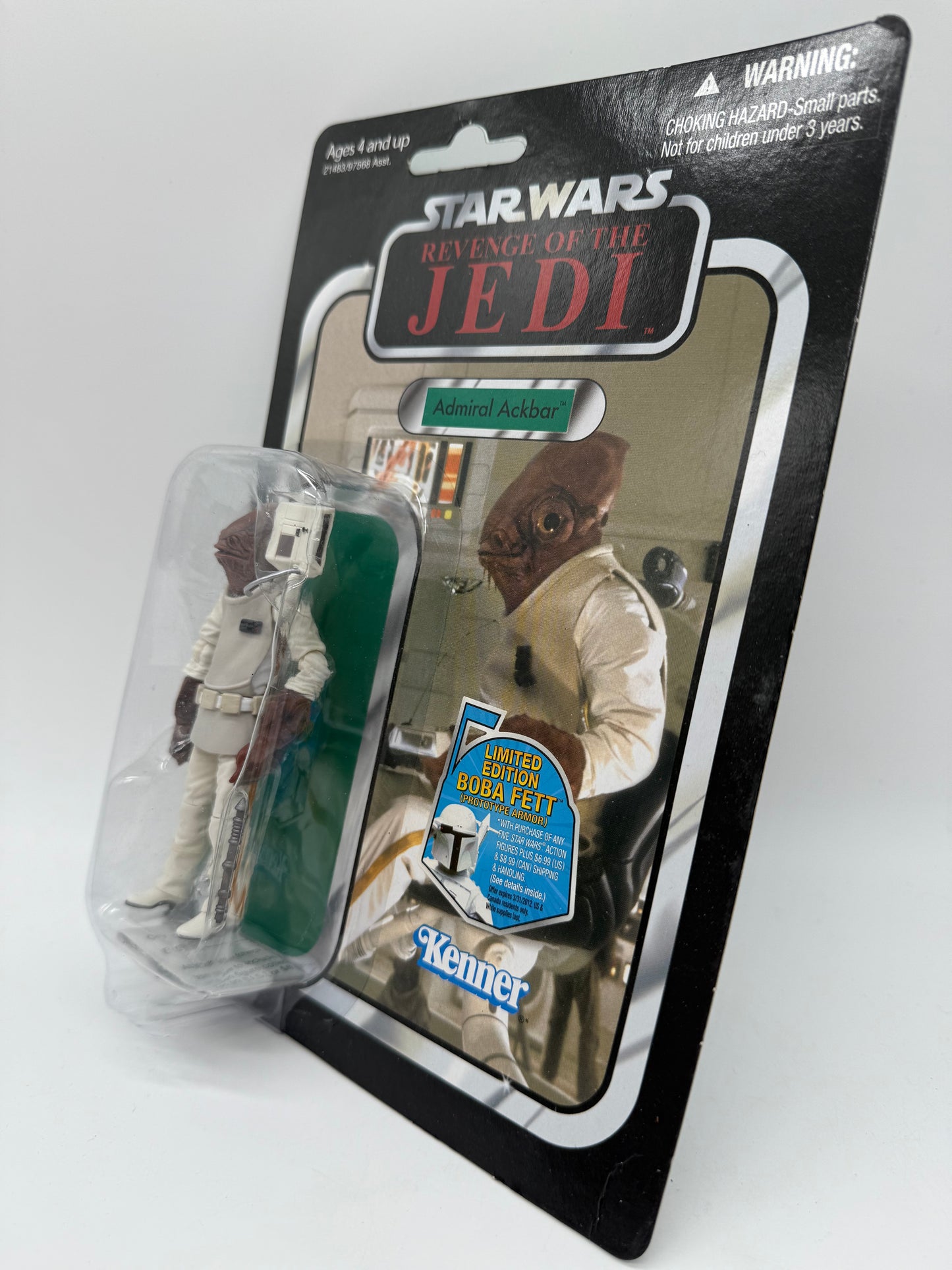 Hasbro 2011 Star Wars The Vintage Collection Revenge of the Jedi Admiral Ackbar