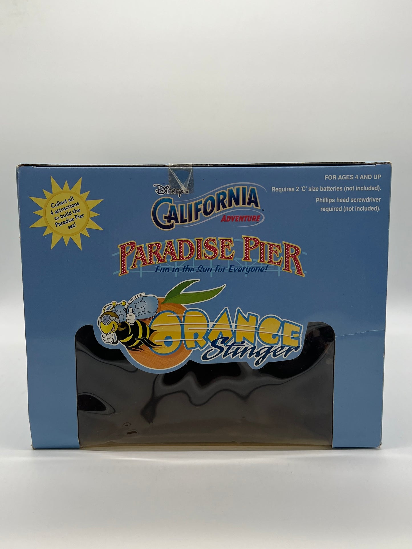 Disney California Adventure 2001 Paradise Pier “Orange Stinger” Ride Playset