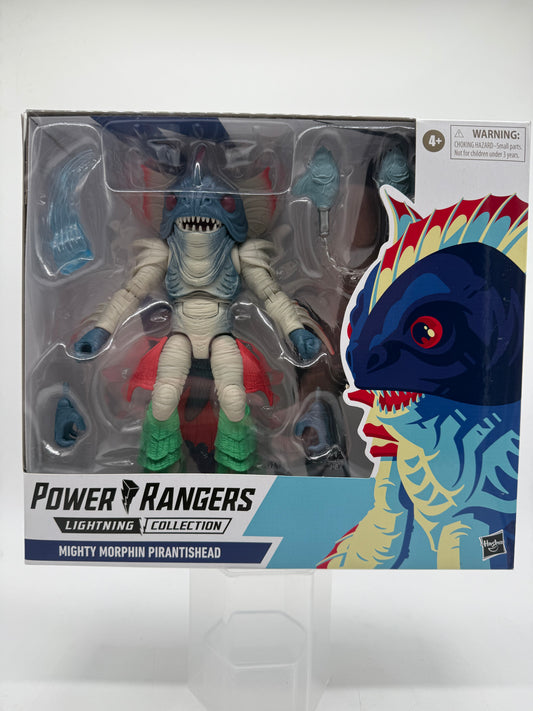 Power Rangers Lightning Mighty Morphin Pirantishead 2022 Hasbro