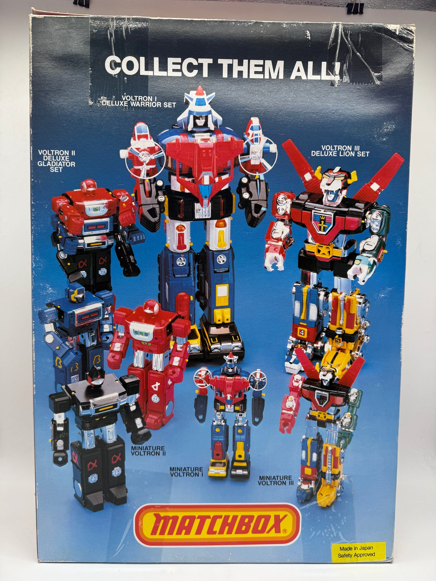 Voltron 3 Defender of The Universe 1984 Matchbox