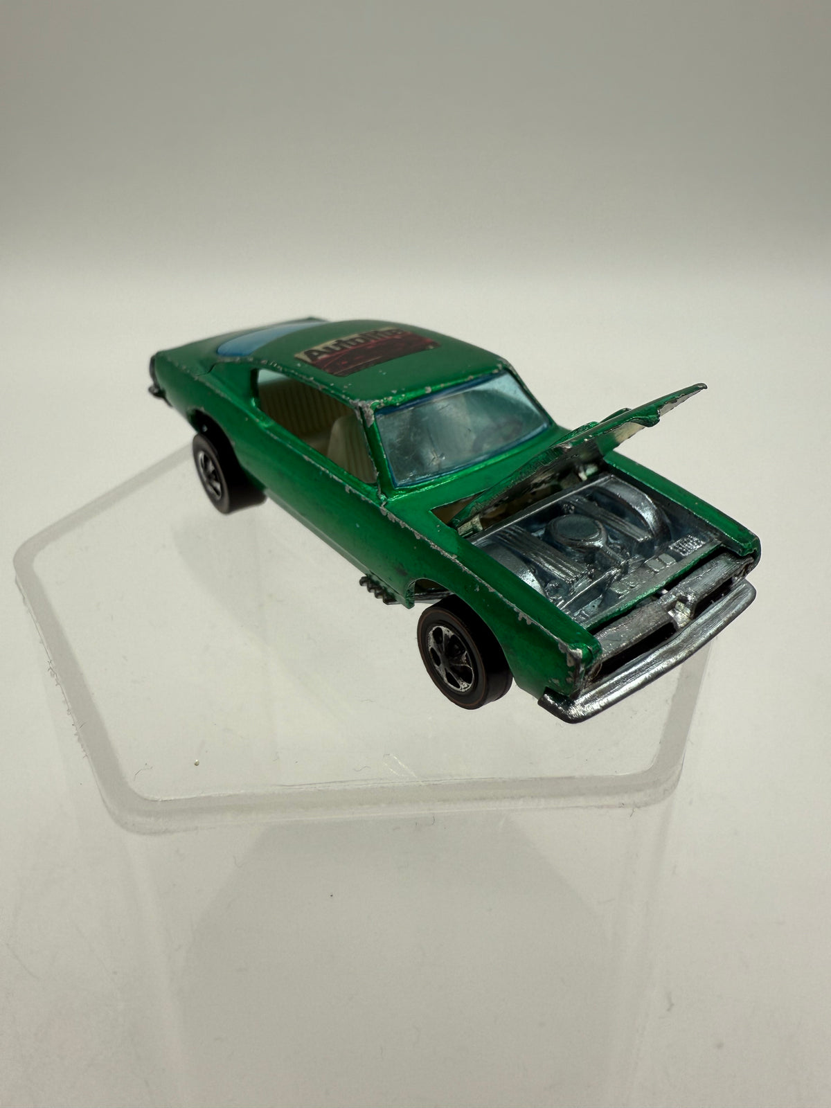 Hot Wheels Vintage 1967 Redline Custom Barracuda (Green) Mattel, photo 4 of 13