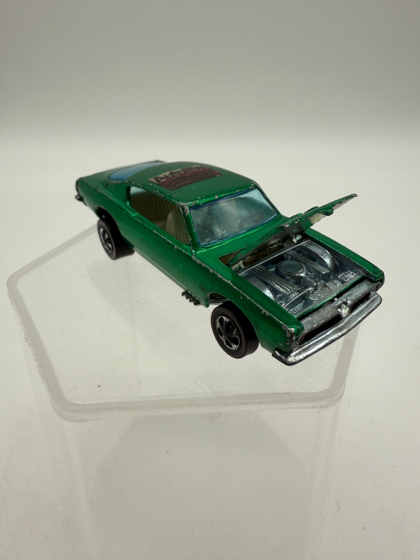 Hot Wheels Vintage 1967 Redline Custom Barracuda (Green) Mattel