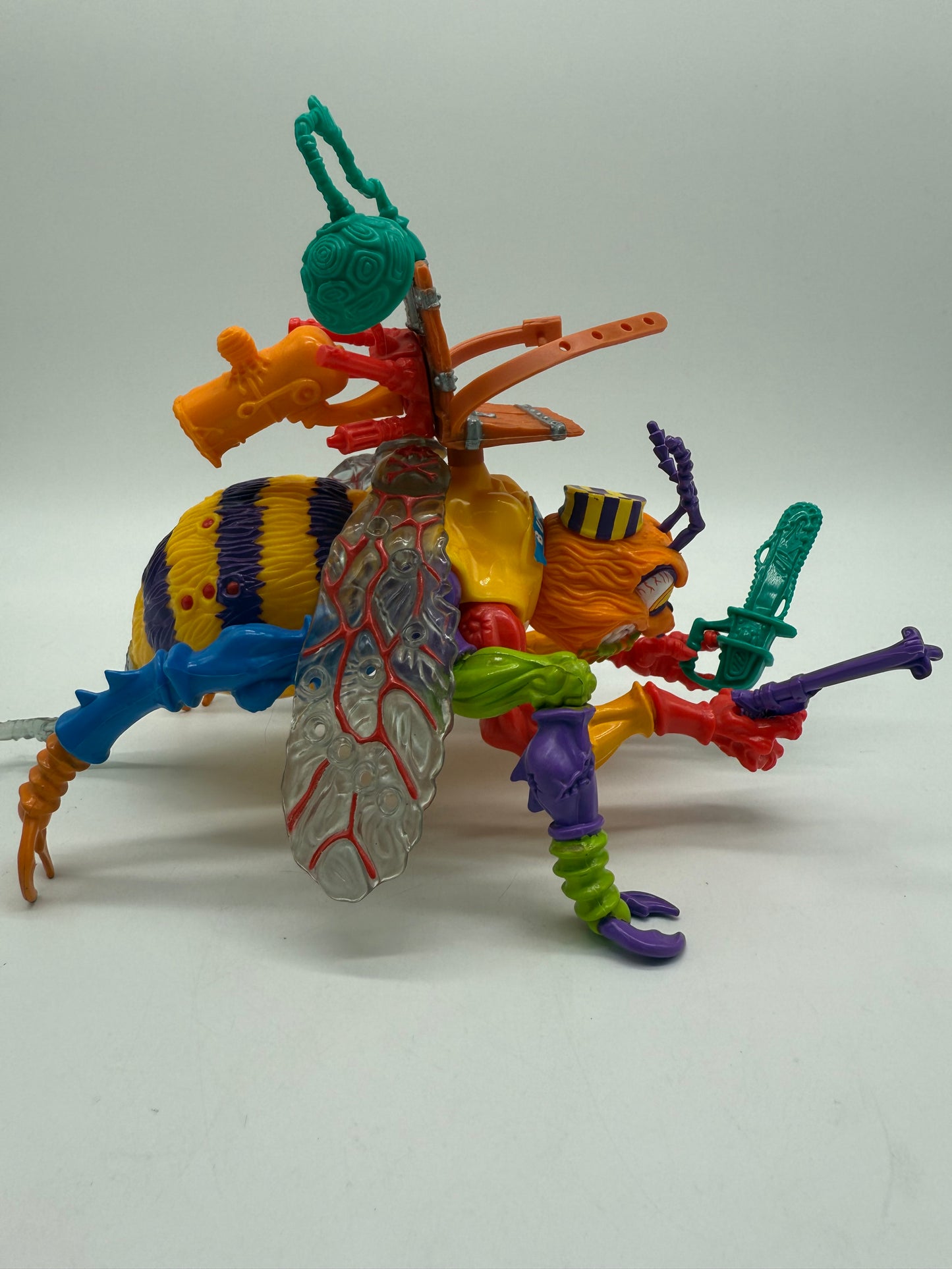 TMNT Vintage Buzzoff Killer Bee 1990 Playmates