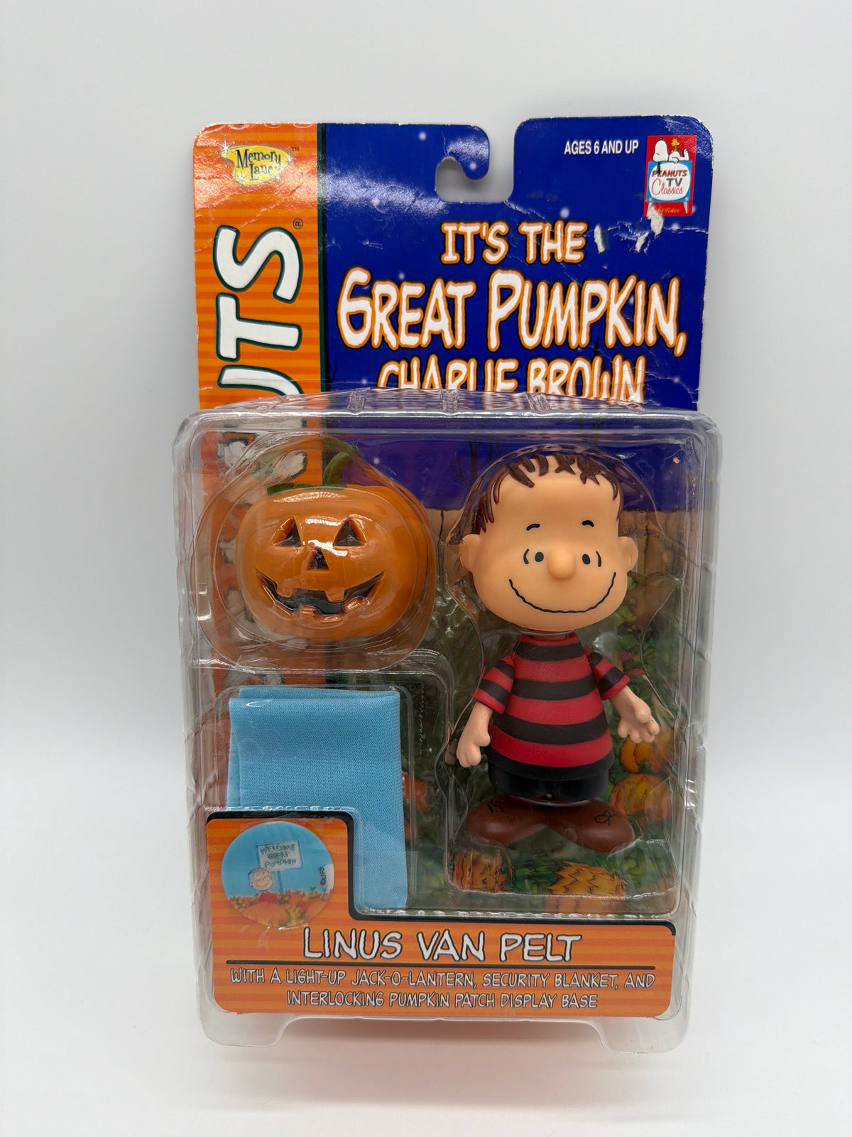 Memory Lane Playing Mantis 2003 It’s the Great Pumpkin Charlie Brown Linus Van Pelt