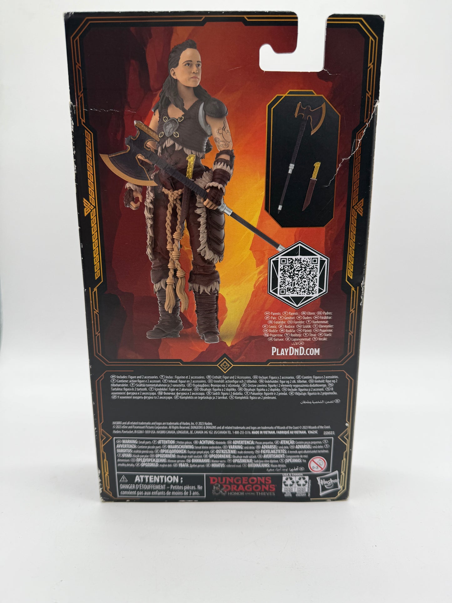 Dungeons and Dragons Holga Figure 2023 Hasbro