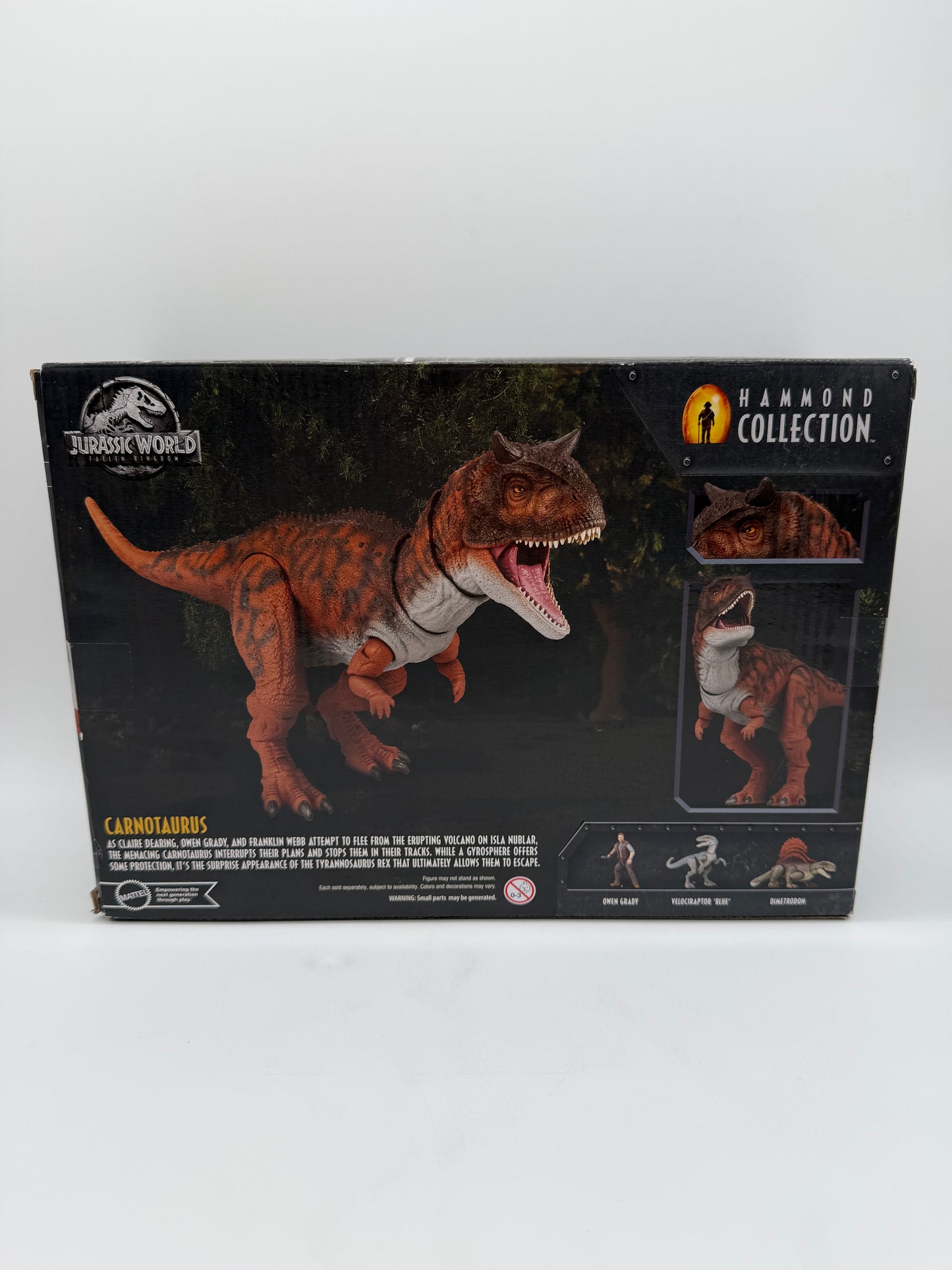 Mattel 2024 Jurassic World Hammond Collection Carnotaurus