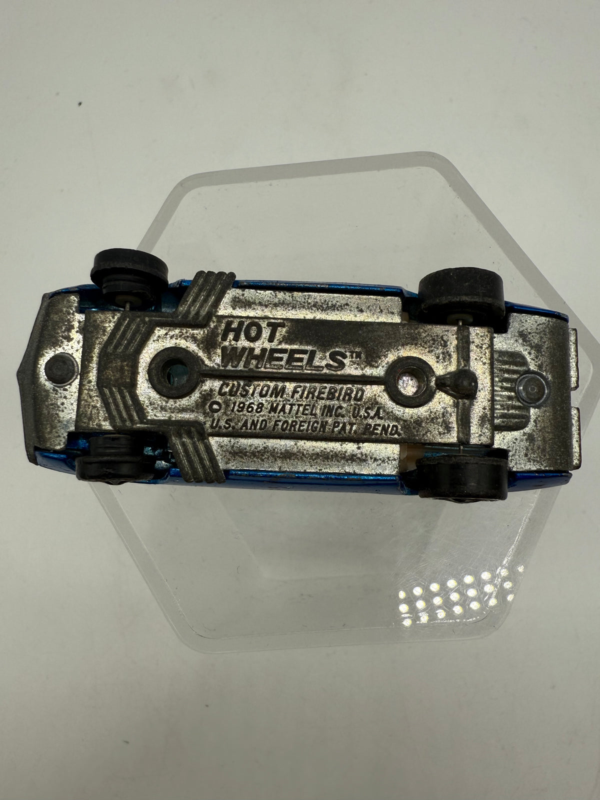 Hot Wheels Vintage Redline Sweet 16 Custom Firebird (Blue) 1968 Mattel, photo 10 of 11