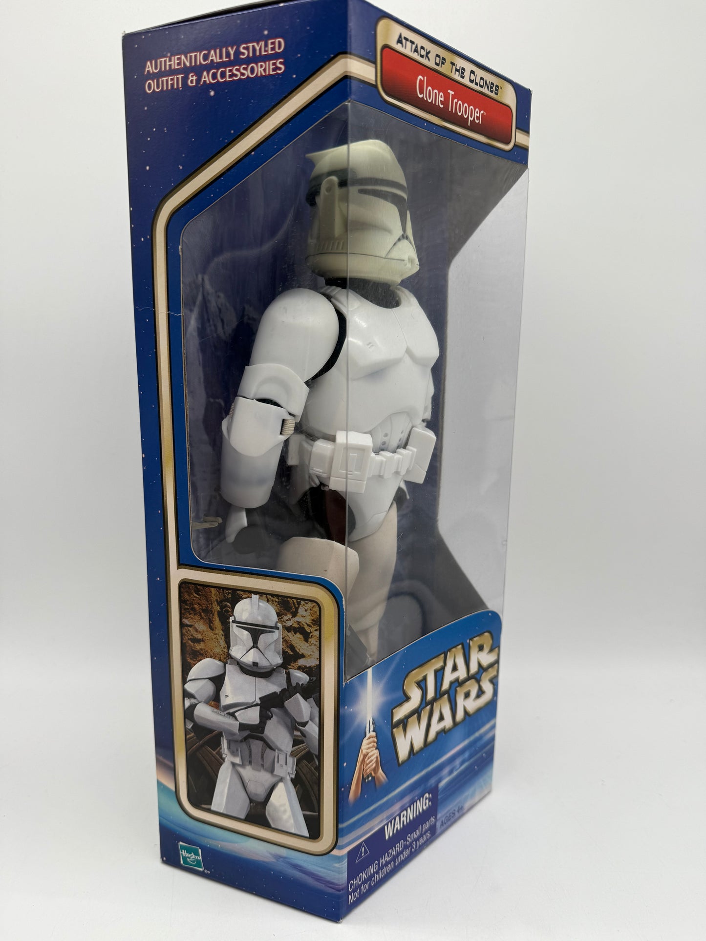 Hasbro 2002 Star Wars Attack of The Clones Clone Trooper