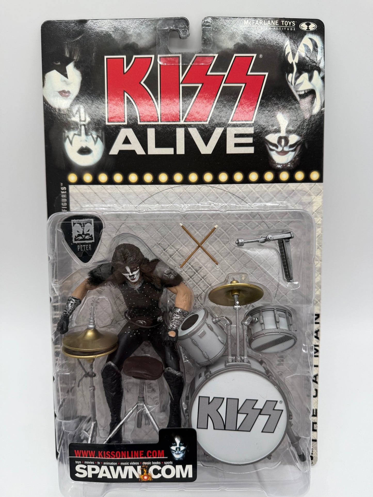 McFarlane Toys 2000 Kiss Alive Super Stage Figures Set