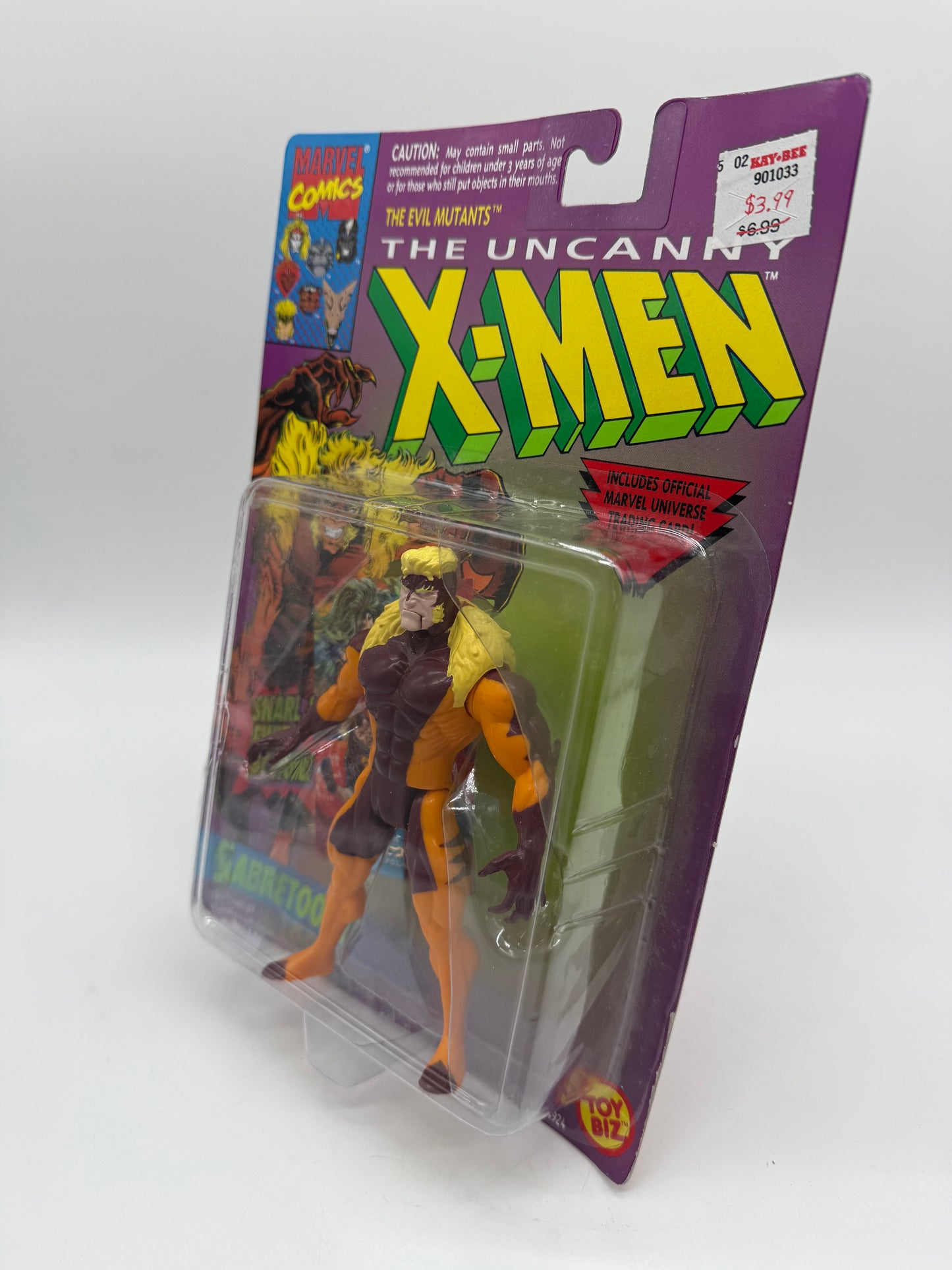The Evil Mutants X-Men Sabretooth 1993 Marvel