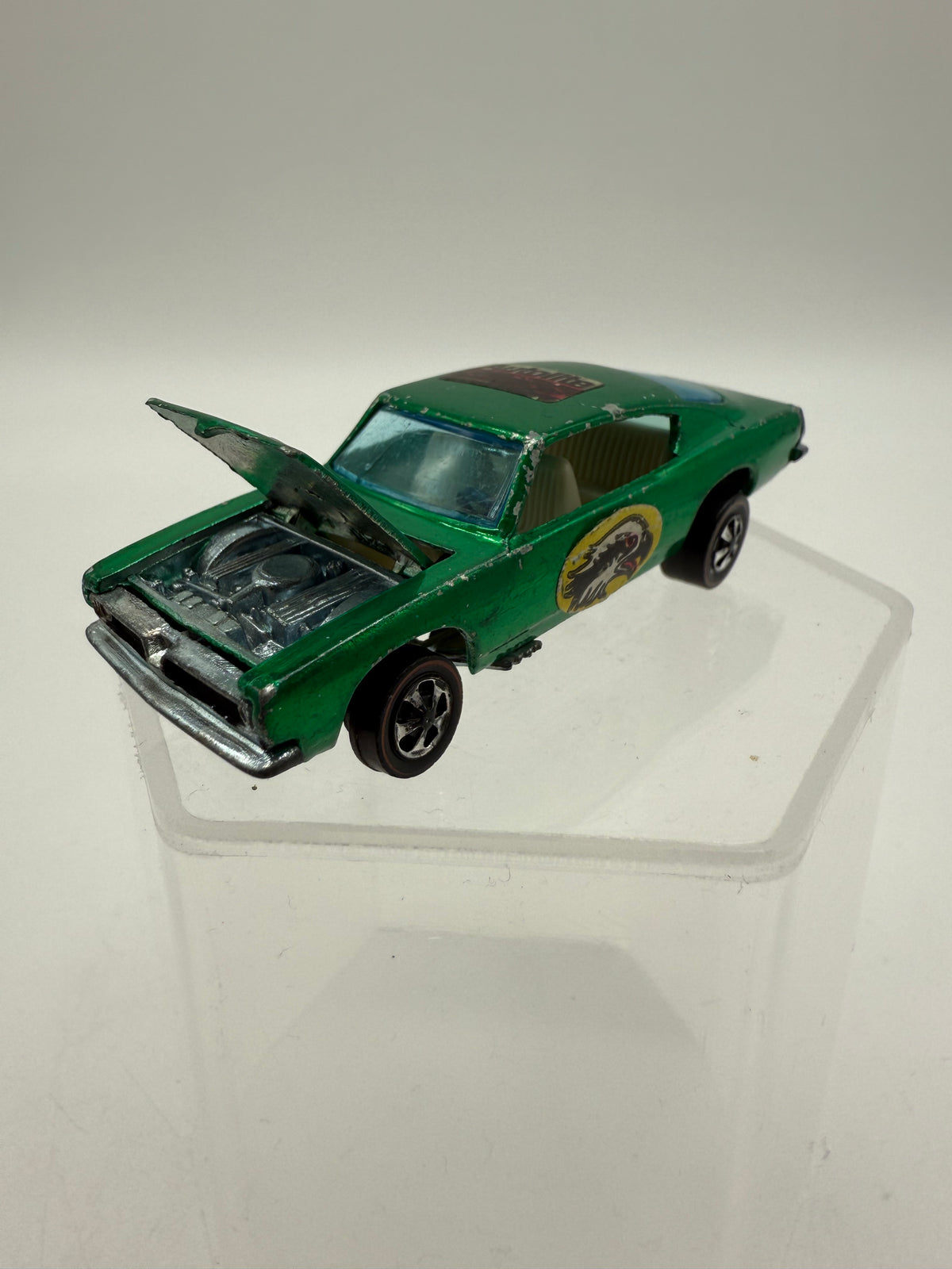 Hot Wheels Vintage 1967 Redline Custom Barracuda (Green) Mattel, photo 2 of 13