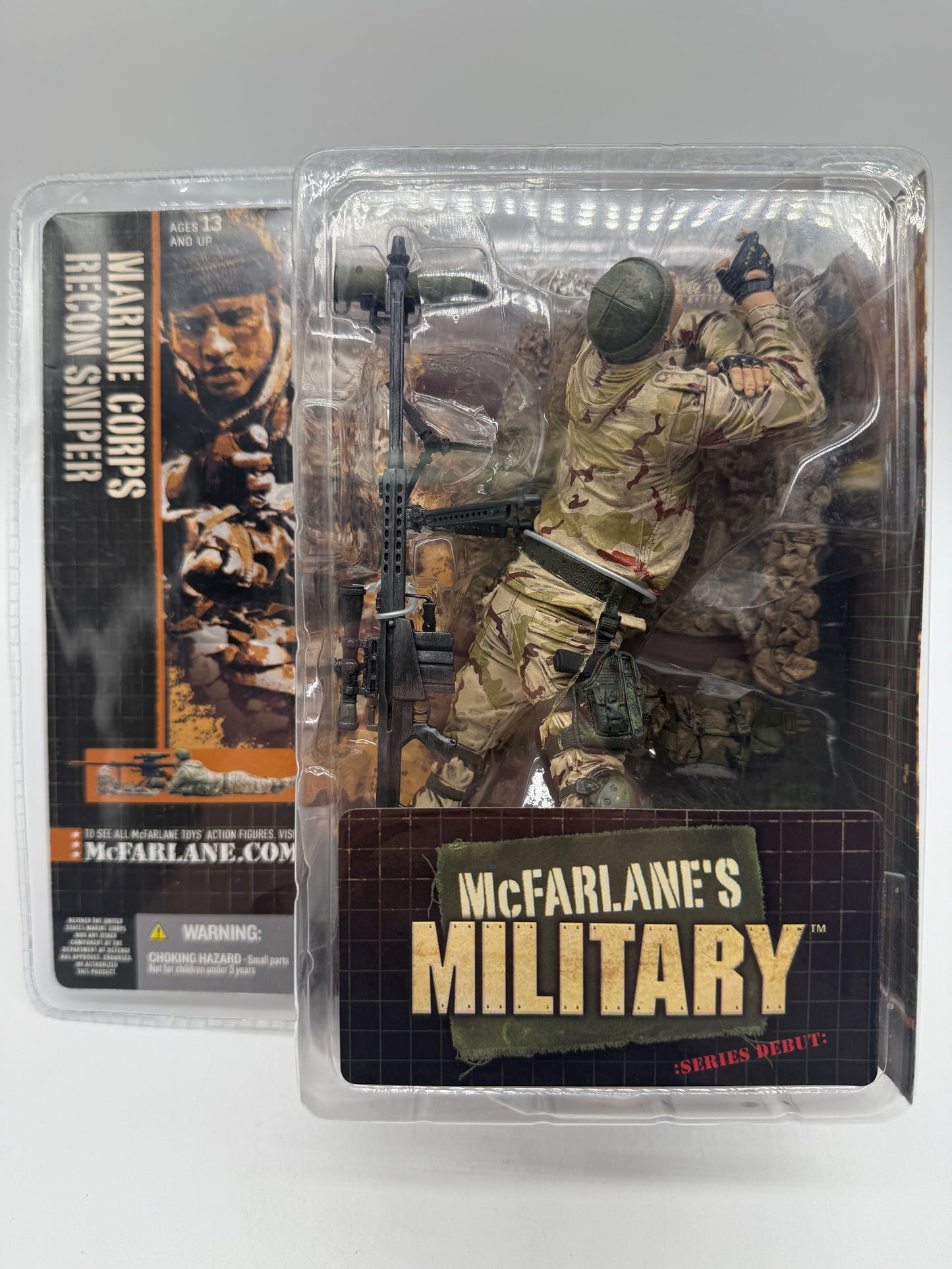 McFarlane Toys 2005 McFarlane Military Marine Corps Recon Sniper