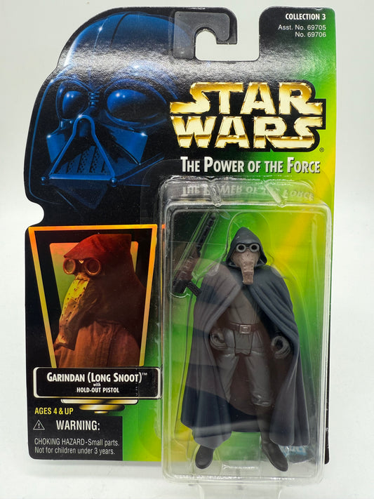 Star Wars The Power of The Force Garindan (Long Snoot) 1997 Kenner