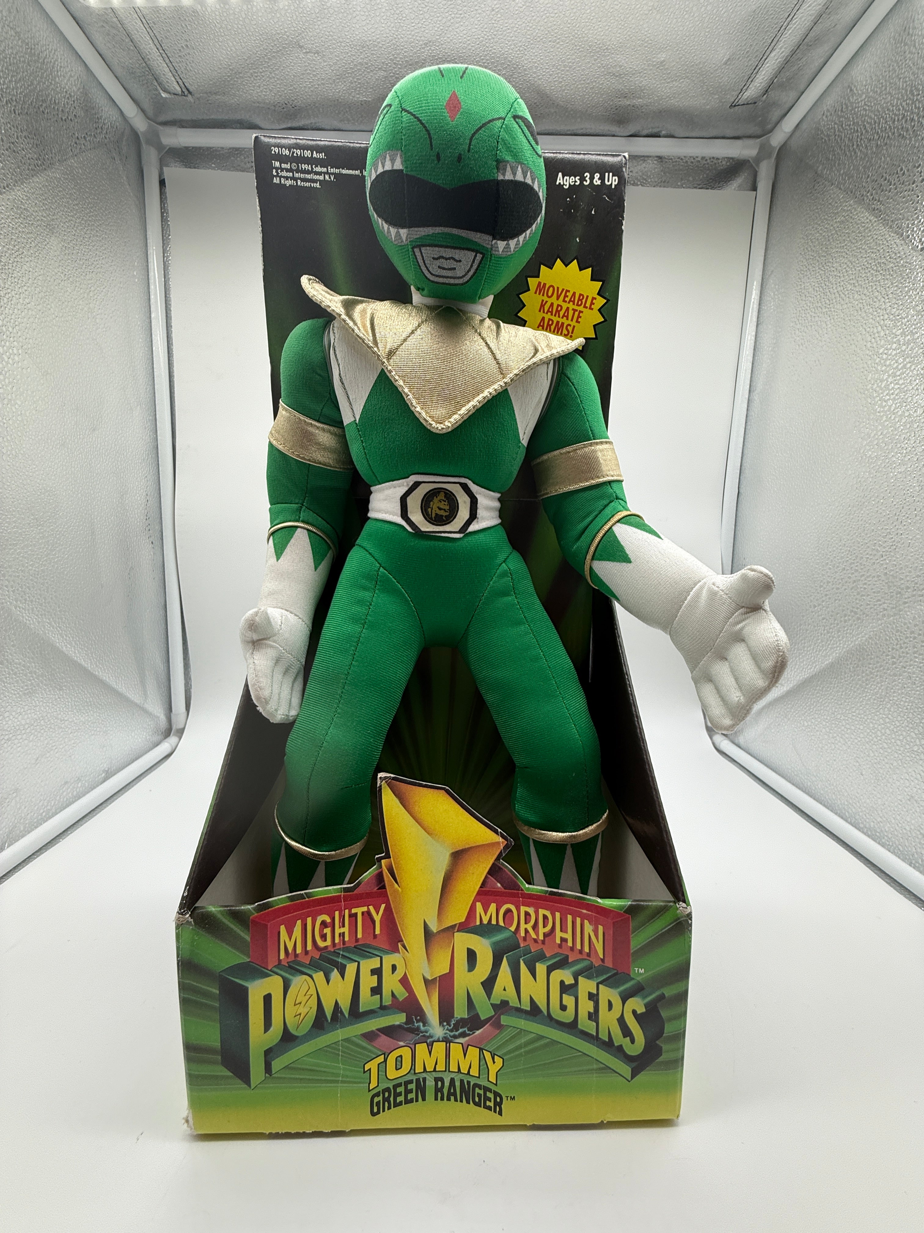 Power Rangers Tommy Green Ranger 1994 Saban Entertainment – Platinum ...