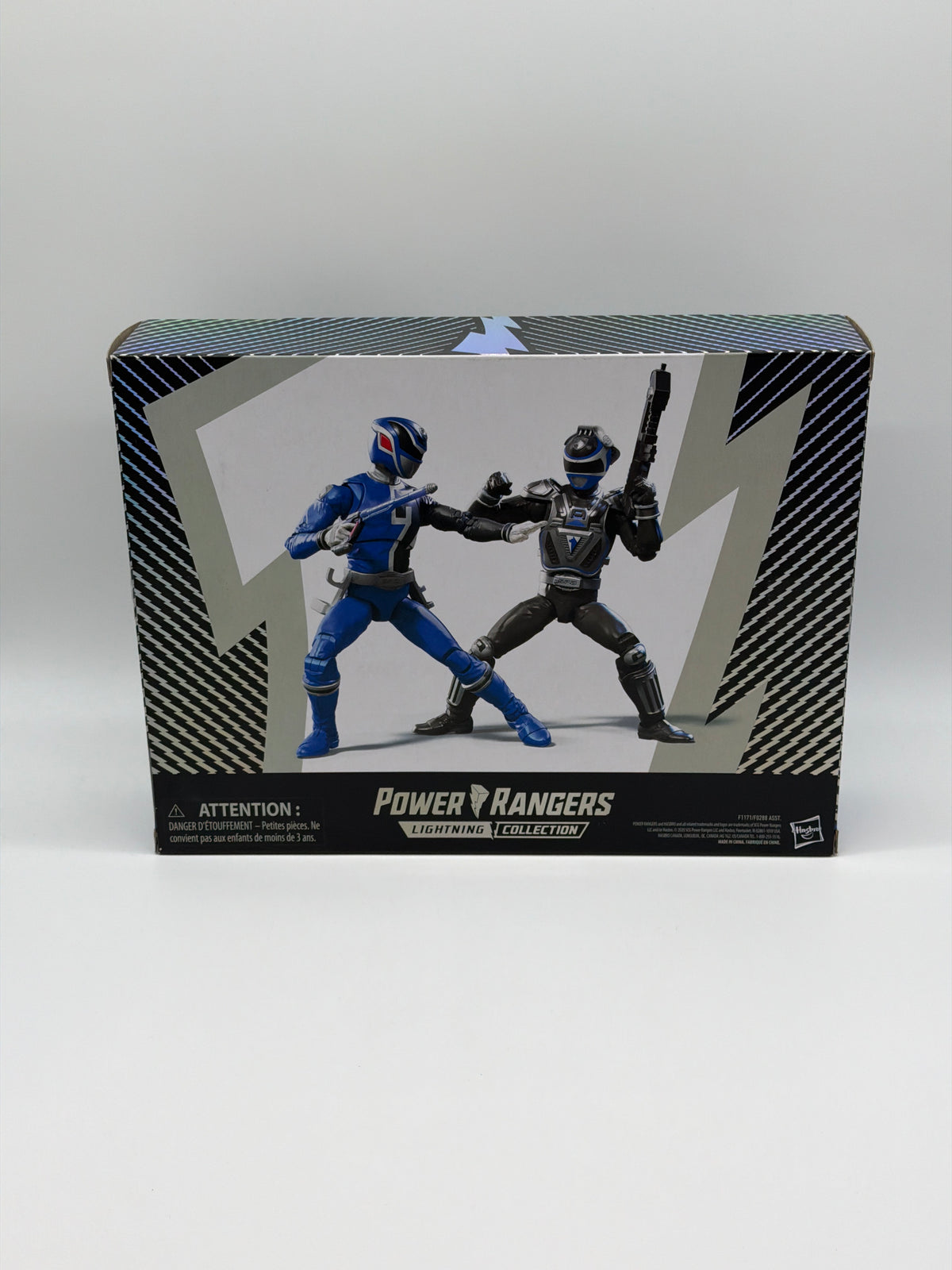 Hasbro 2020 Power Rangers Lightning Collection S.P.D. B-Squad Blue Ranger & S.P.D. A-Squad Blue Ranger