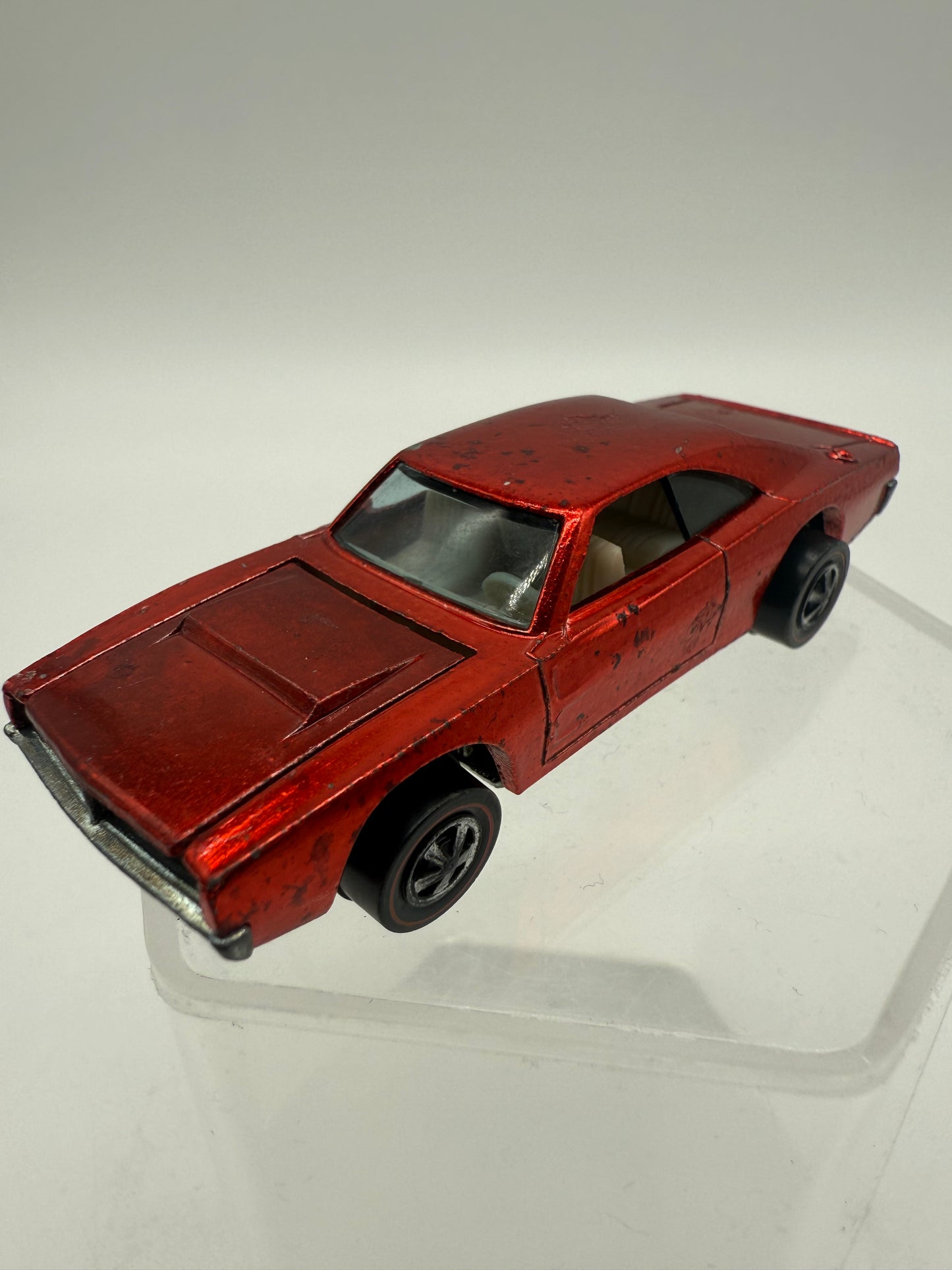 Hot Wheel Vintage Reline Custom Dodge Charger (Red) 1968 Mattel