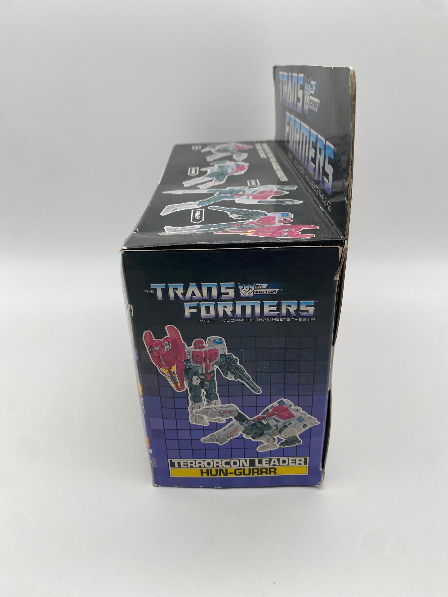 Vintage 1986 Gen 1 Transformers: Terrorcon Leader Hun-Gurrr with Box