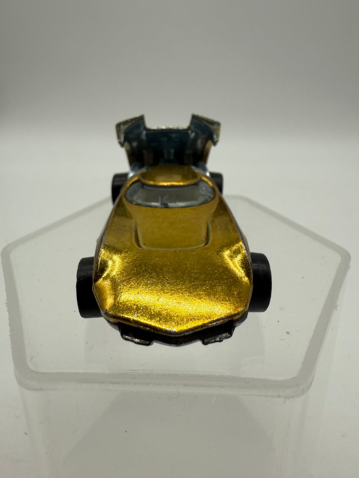 Hot Wheels Vintage 1968 Redline Turbofire Gold Loose