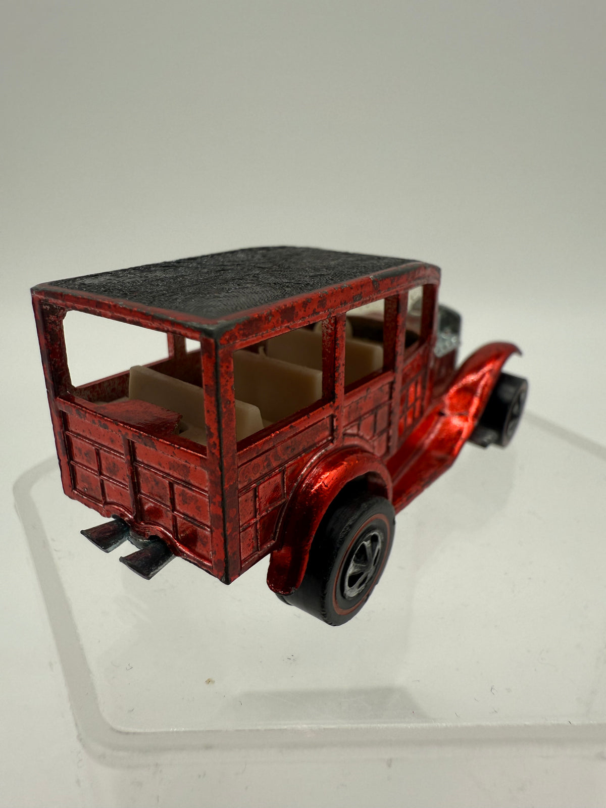 Mattel 1968 Hot Wheels Vintage Redline Classic 31 Ford Woody Red, photo 5 of 8