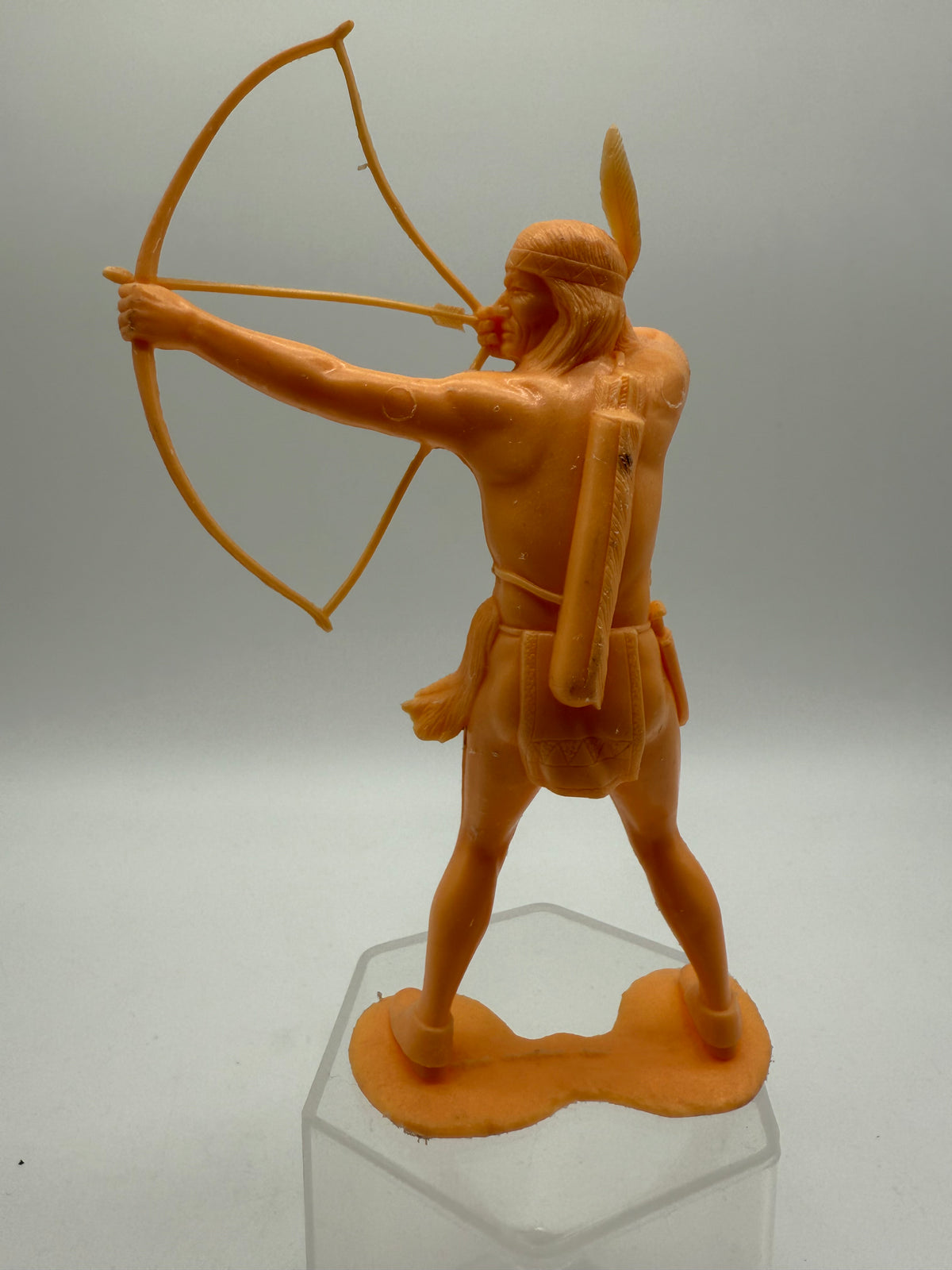 Vintage 1960's Louis Marx Figure Native American Archer, photo 4 of 6