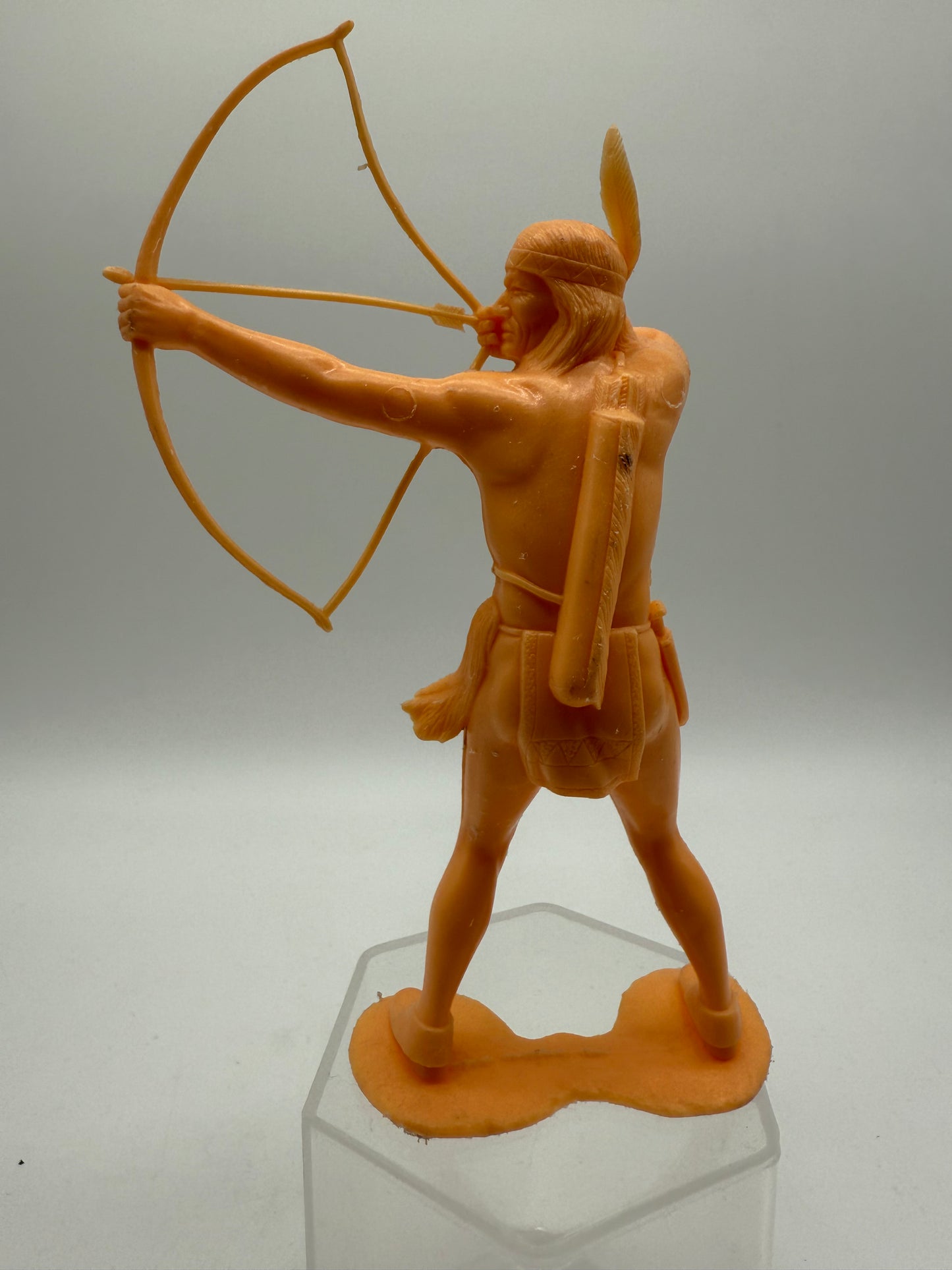 Vintage Plastic Native American Archer 1960s Louis Marx