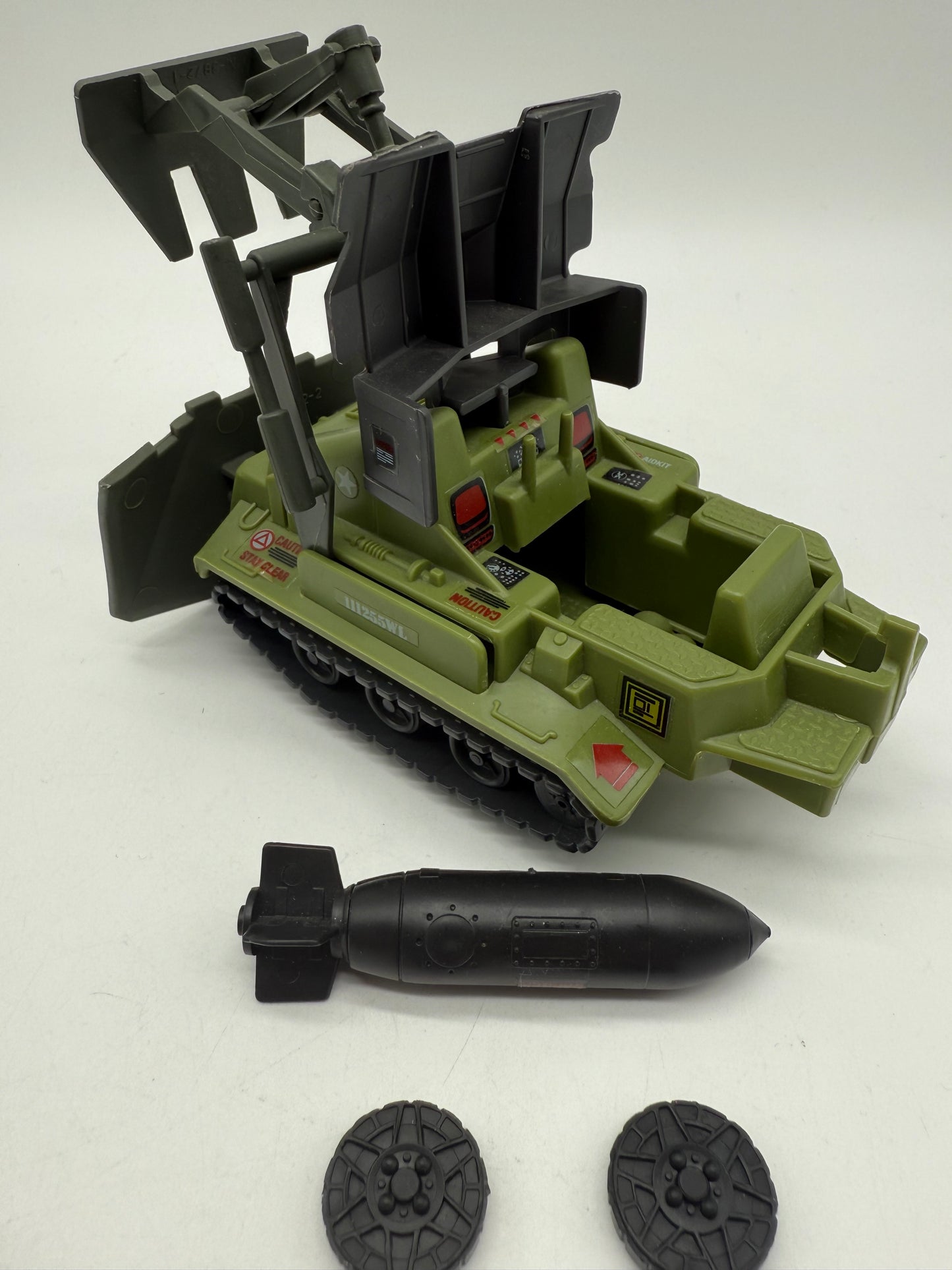 Vintage G.I. Joe Bomb Disposal Vehicle 1985 Hasbro