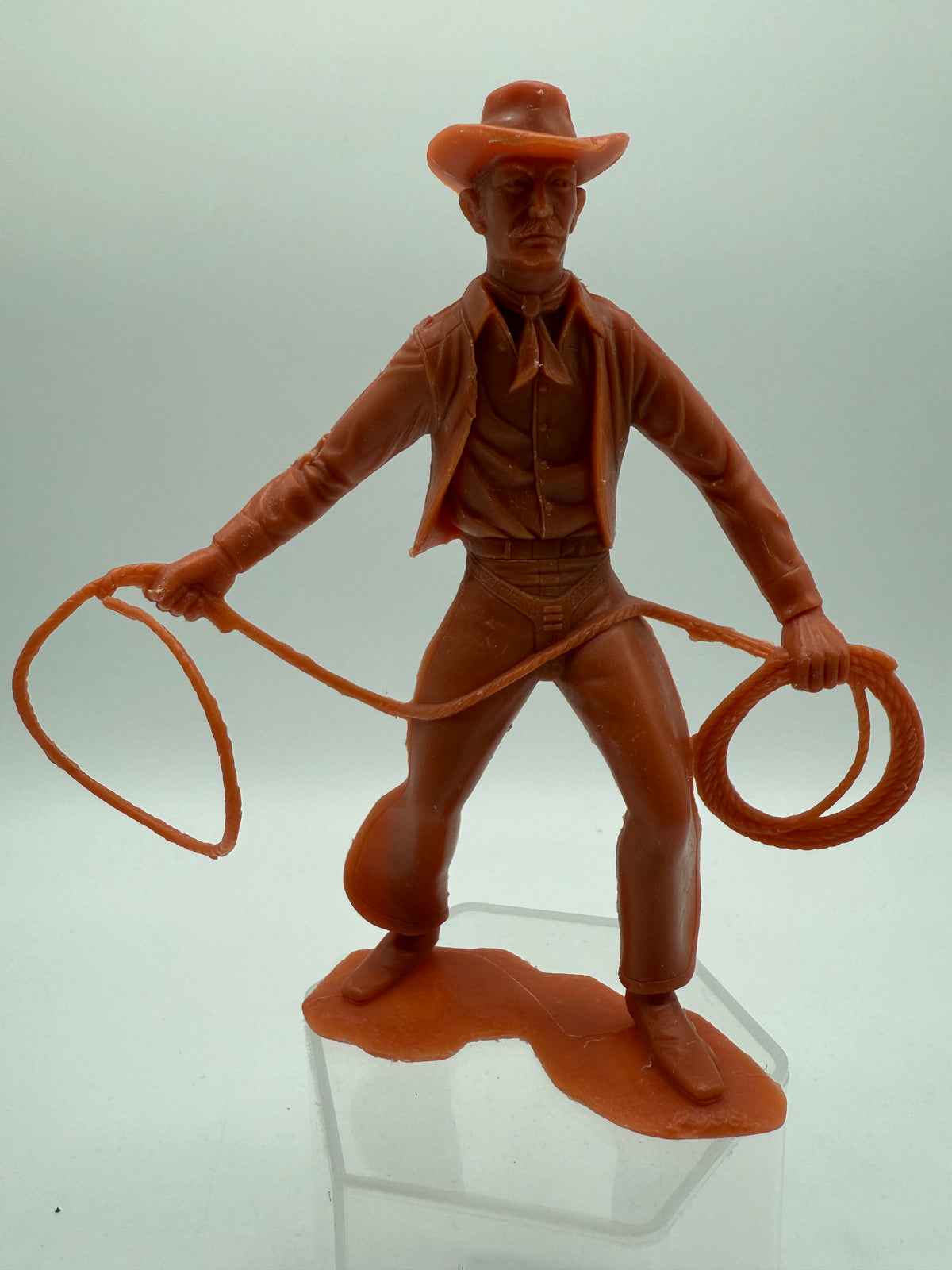 Vintage 1960's Louis Marx Figure Cowboy with Lasso, photo 1 of 6