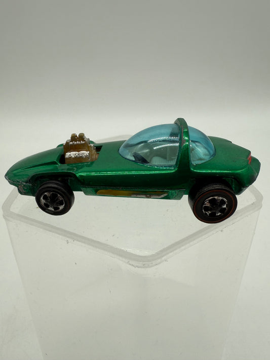 Hot Wheels Vintage Sweet 16 Redline Silhousette (Green) 1967 Mattel