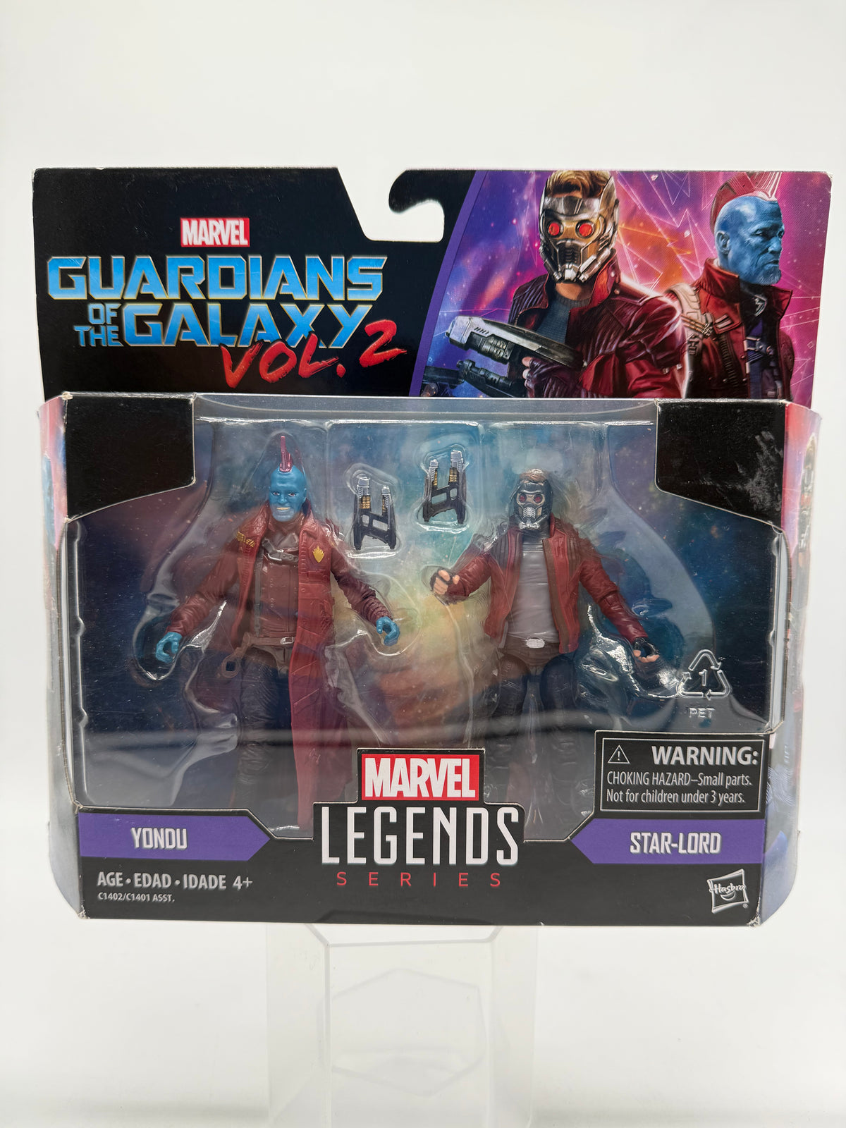 Hasbro 2016 Marvel Guardians of The Galaxy Vol. 2 Yondu & Star-Lord, photo 1 of 4