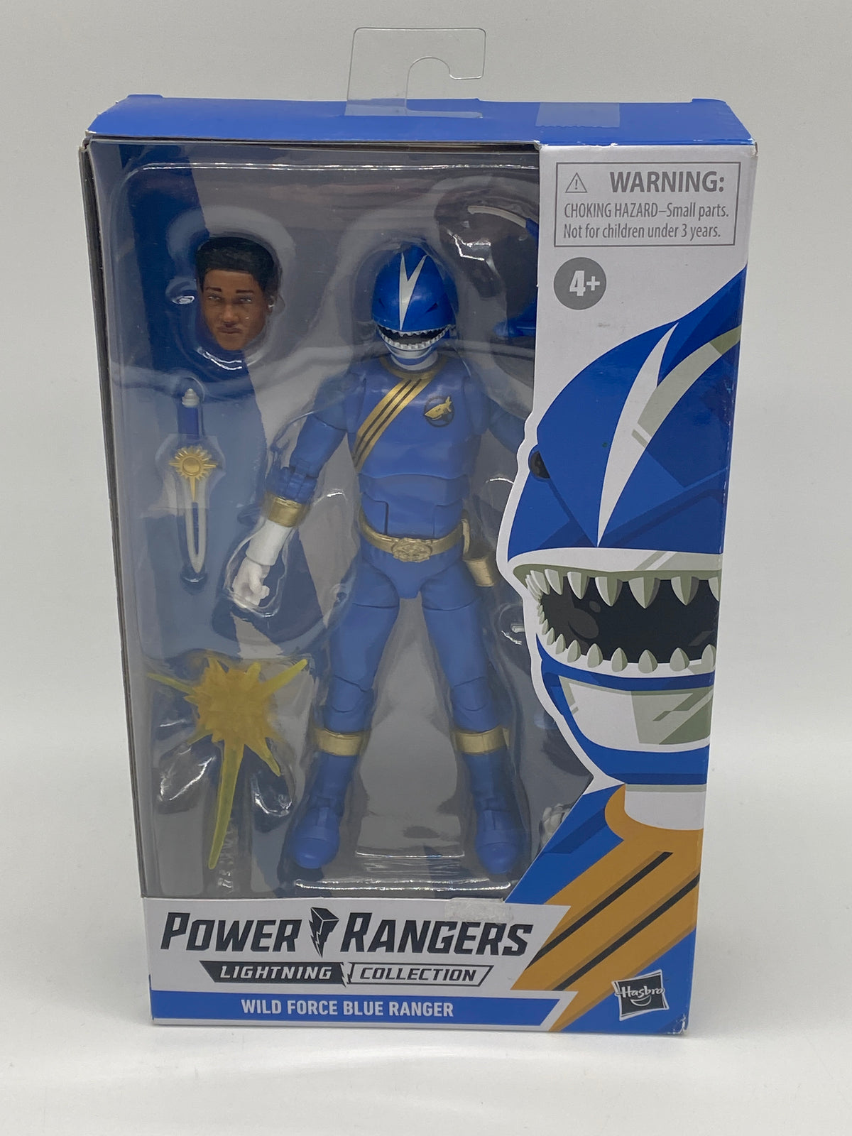 Hasbro Power Rangers 2022 Lightning Collection Wild Force Blue Ranger Action Figure, photo 1 of 5