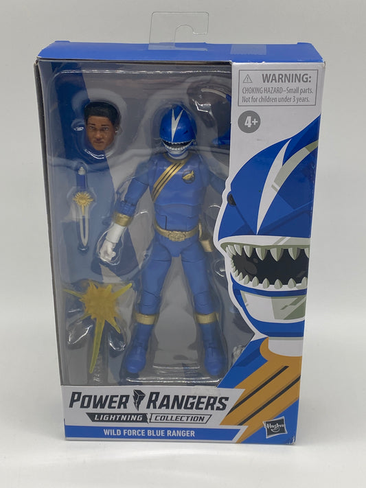 Hasbro Power Rangers 2022 Lightning Collection Wild Force Blue Ranger Action Figure