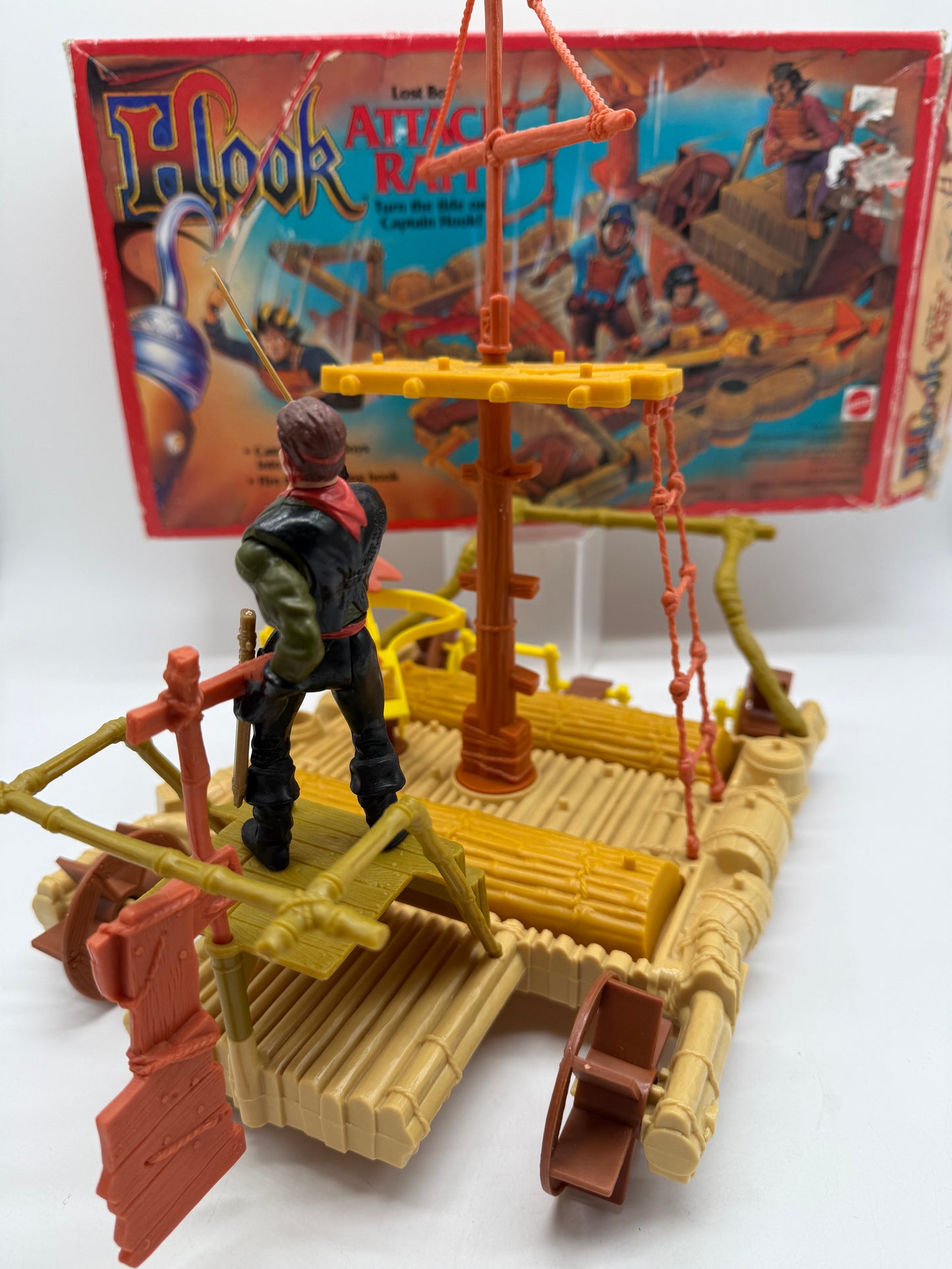 Hook Lost Boy Attack Raft 1991 Mattel